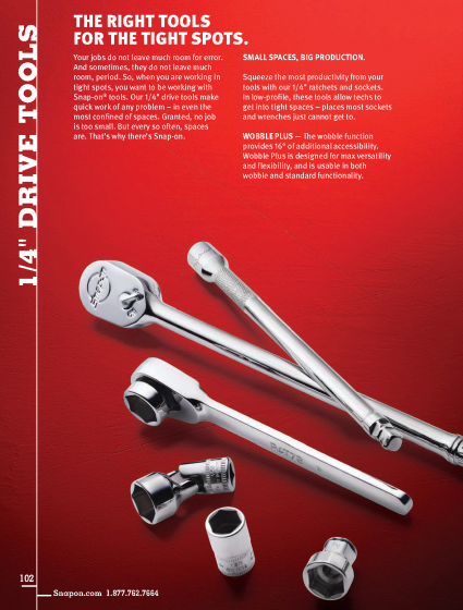 Snap On page 102